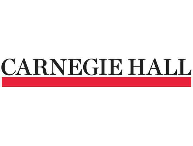 Two (2) Tickets to Carnegie Hall: Khatia Buniatishvili, Piano