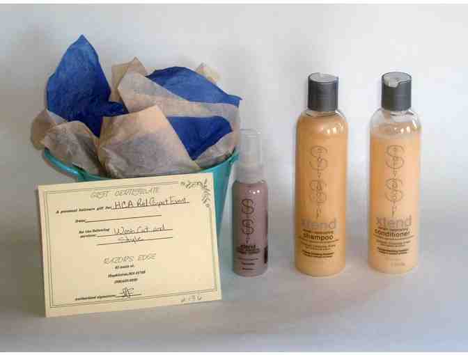 Wash, Cut & Style + Keratin Gift Basket From Razor's Edge