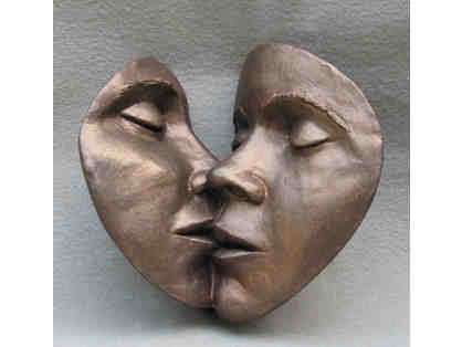 "Kiss" Sculpture by Artist Michael Alfano