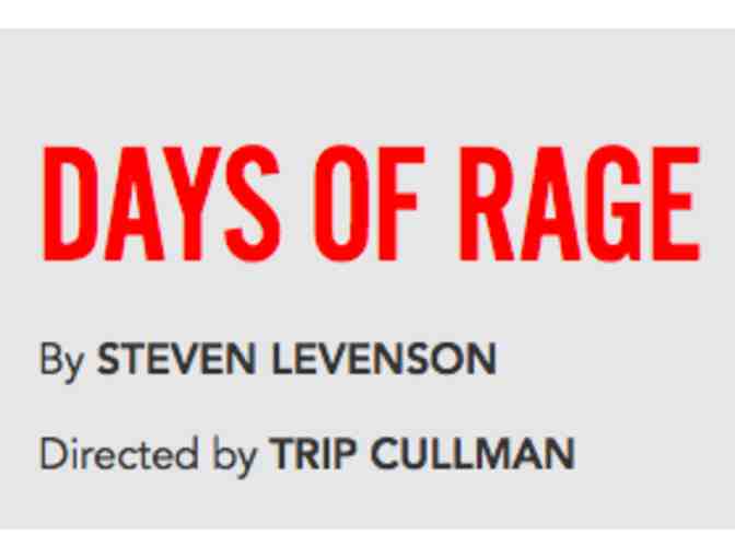 2NDSTAGE production of DAYS OF RAGE - NYC