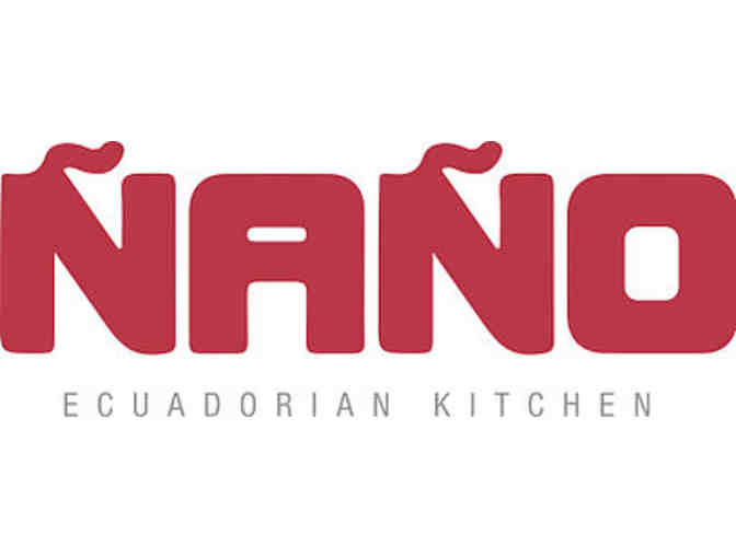 Dinner for two at NANO Ecuadorian Kitchen - NYC
