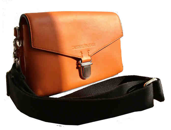 CK Orange Leather Bag - Photo 1