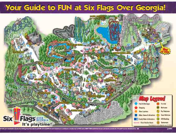 (2) Six Flags Tickets