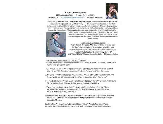 'Sunset By the Sea' Pastel Painting By Local Artist, Susan Gore Gardner