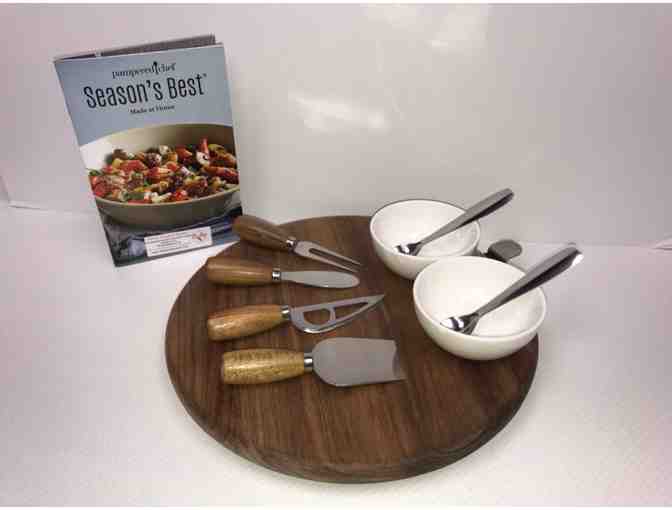 Pampered Chef Lazy Susan & Charcuterie Accessories - Photo 1