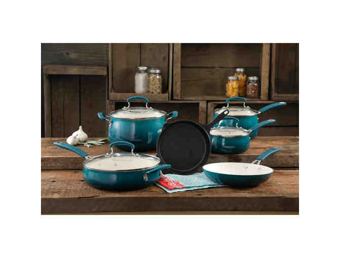Pioneer Woman 10-piece Cookware Set - Photo 1
