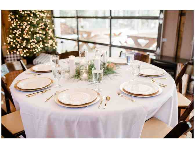 Christmas Party Rental at The Shed at Westover Farms