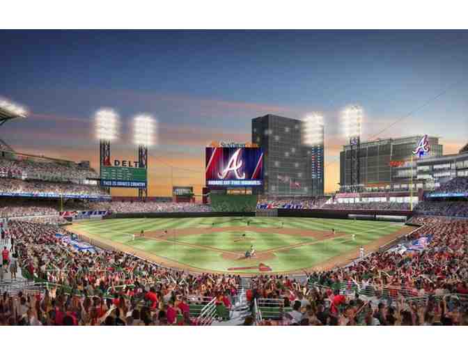 (4) 2021 Atlanta Braves Regular Season Baseball Tickets with Parking - Photo 1