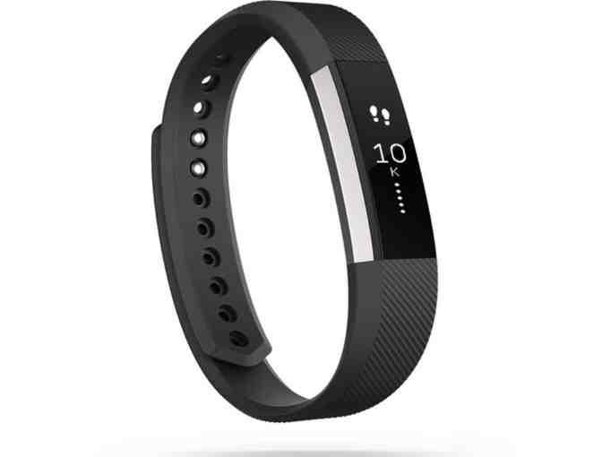 Fitbit Alta Fitness Wristband, Black, Size Small - with Teal Classic Accessory Band