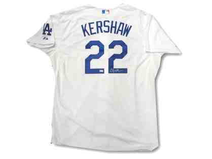 Clayton Kershaw Los Angeles Dodgers Signed Jersey