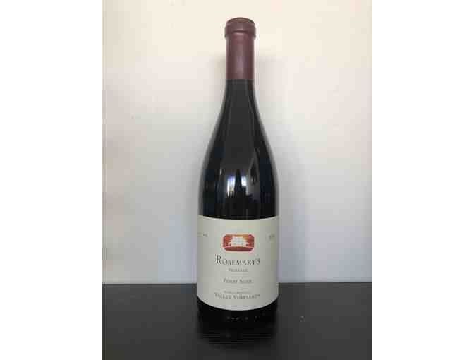 WINE: 1 bottle of Rosemary's Vineyard Pinot Noir Talley Vineyards 2014