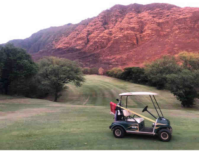 Round of golf for three at Makaha Valley Country Club