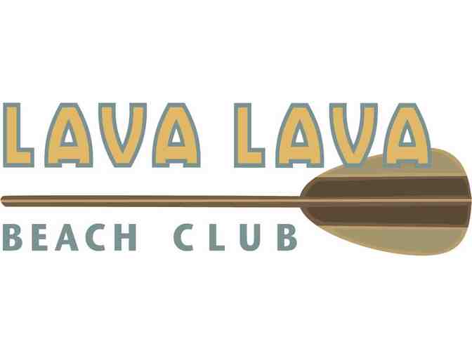 $100 gift card to Lava Lava Beach Club Kauai