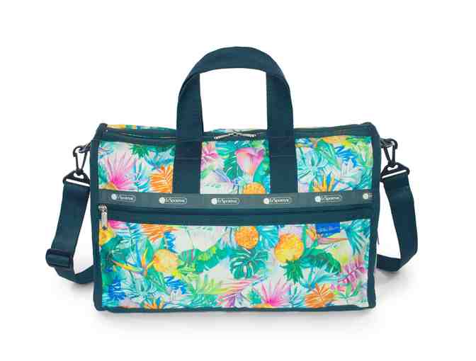 LeSportsac Hawaii exclusive large weekender and book clutch