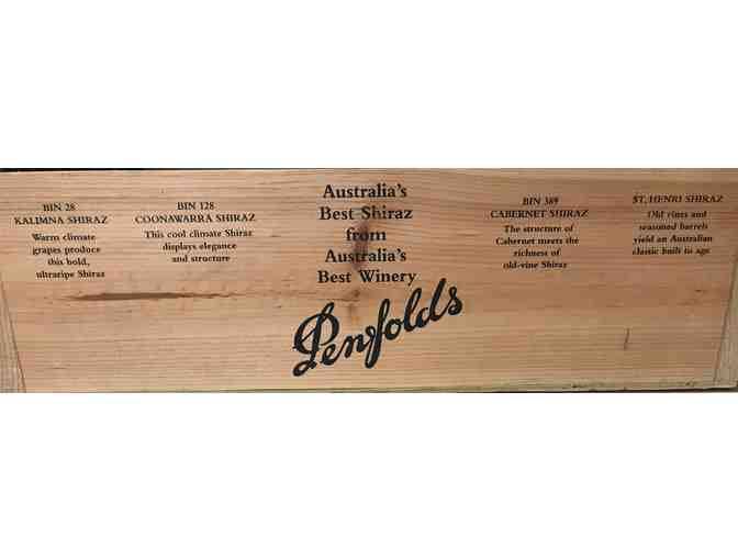 WINE: Penfolds wine box gift set with Riedel glass