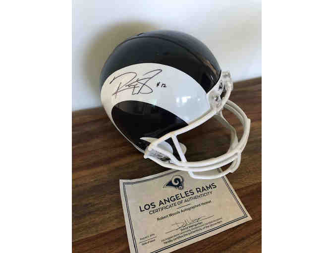 Los Angeles Rams Robert Woods Autographed Helmet