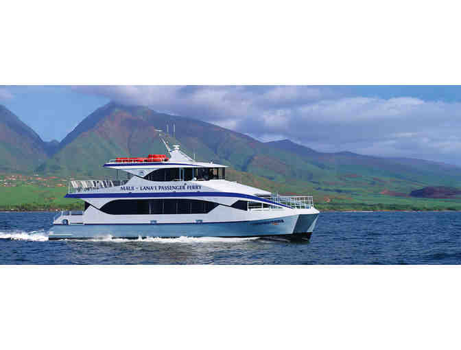 Two Round Trip Tickets on Maui-Lanai Passenger Ferry