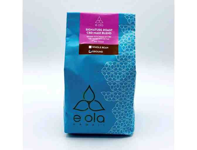 CBD Infused E Ola Hawaii Coffee Bags (Signature and Kona)-1