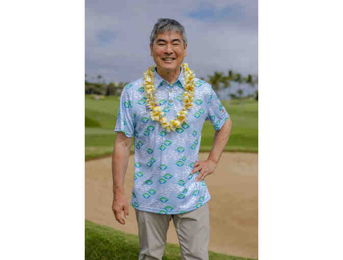 APPAREL: Exclusive Fighting Eel x HFWF24 Roy Yamaguchi Dry Fit Polo (2XL)-2 - Photo 1