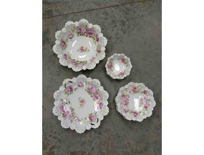 Rose Print China Set