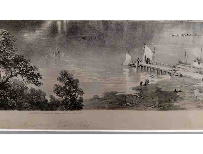 Framed James Baker Pyne Lithograph