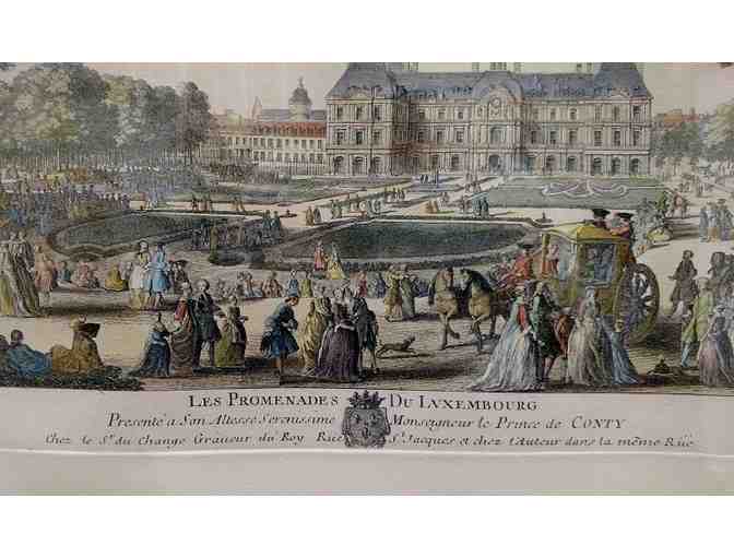 'Les Promenades Du Luxembourg' Print