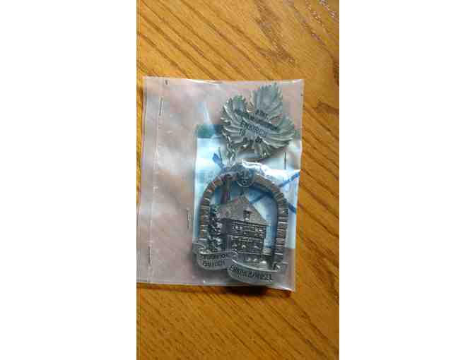 11 German Hiking Medals with Mounting Banner