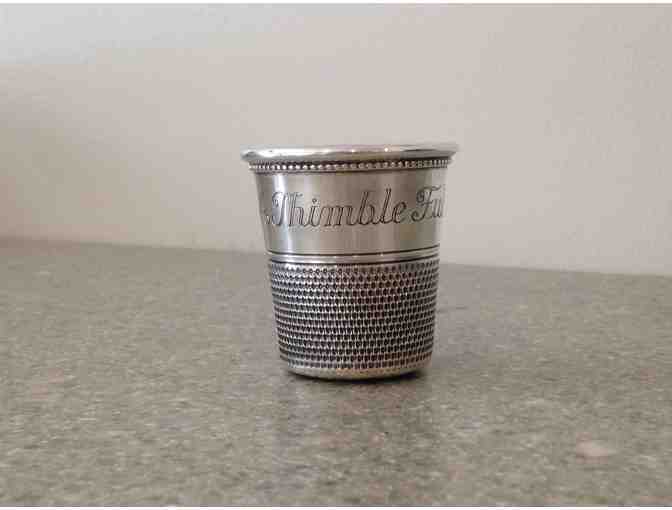 Vintage Shot Glass Thimble