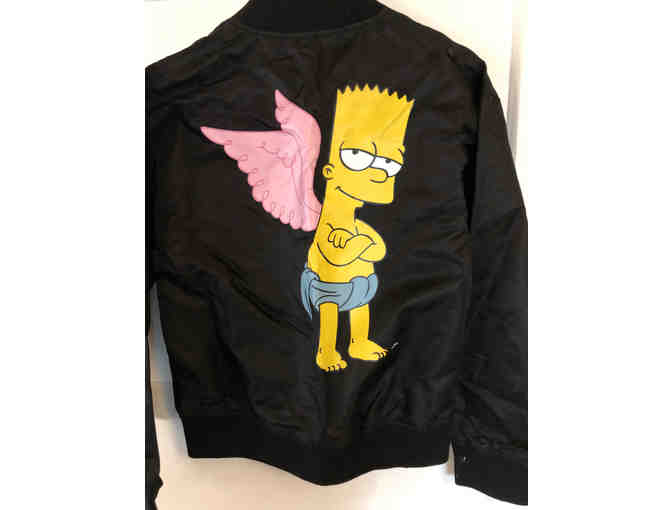 The Simpsons - Black Bomber Jacket