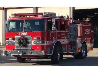 Lunch for four kids at Firehouse 88 plus four Firehouse 88 Tshirts