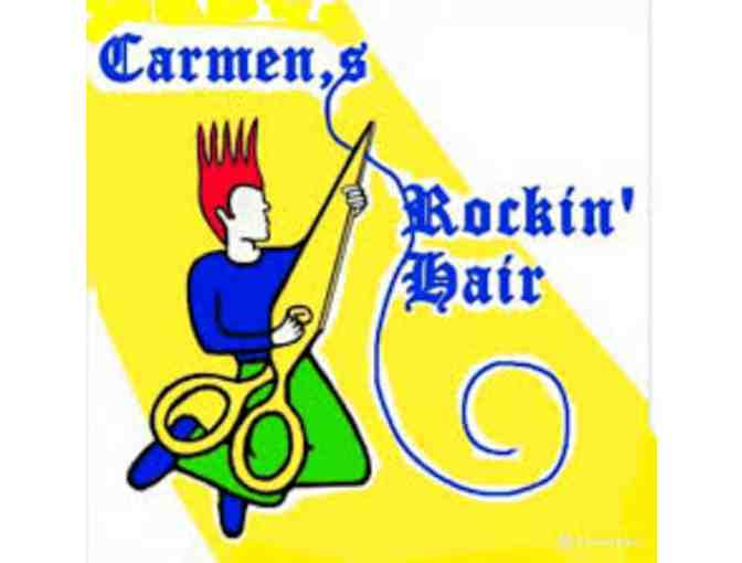Carmen's Rockin Cuts- Men's Haircut-No expiration given - Photo 1