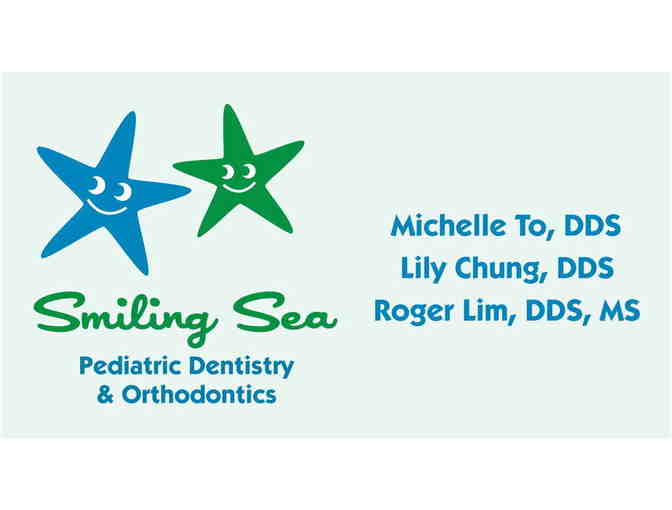 Smiling Sea Dental Care Basket including Waterpik and Sonicare Toothbrush