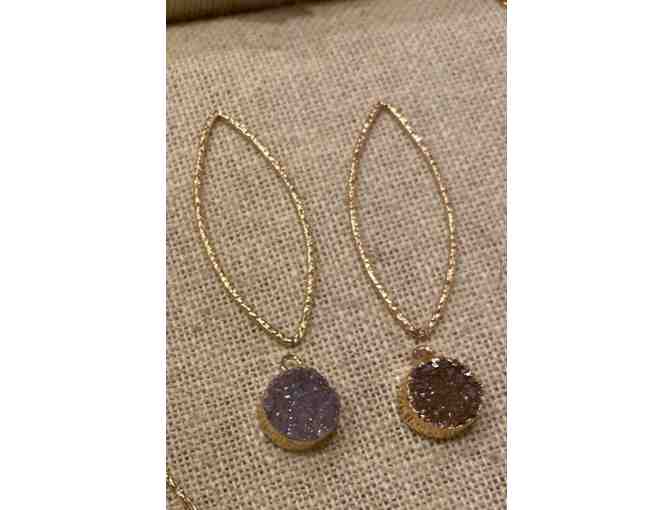 Kolohe Jewelry- Moonstone Drop Earrings