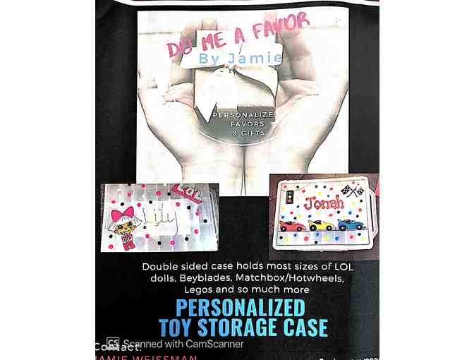 LOL Dolls Double Sided Toy Storage Case and three Lol Dolls