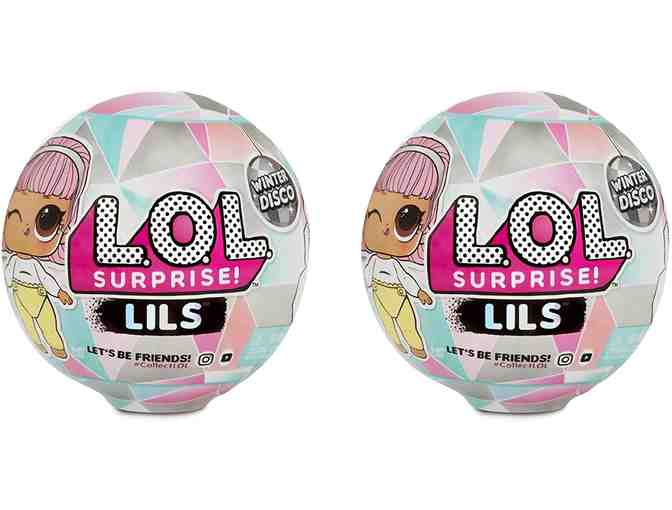 LOL Dolls Double Sided Toy Storage Case and three Lol Dolls