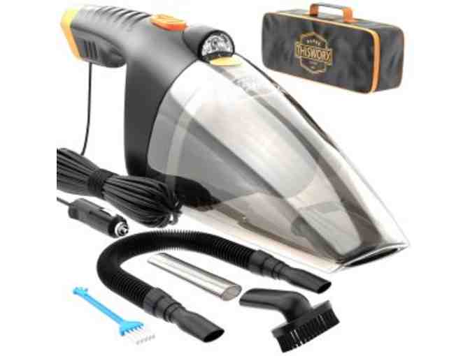 Car Vacuum Cleaner-high power, corded LED auto Portable Vacuum Cleaner for Car - Photo 1