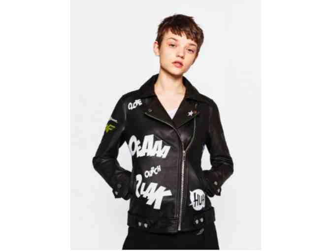 Wonder Woman Leather Biker Jacket- Zara Exclusive
