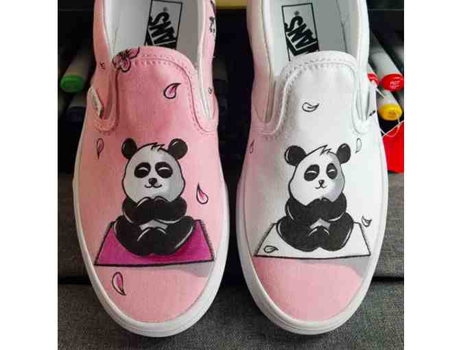 Custom Hand Drawn Canvas Shoes by Mr. Nguyen - Photo 3