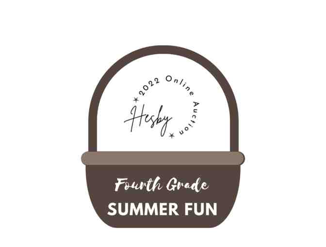 Summer Fun Beach Fun Basket presented by Fourth Grade