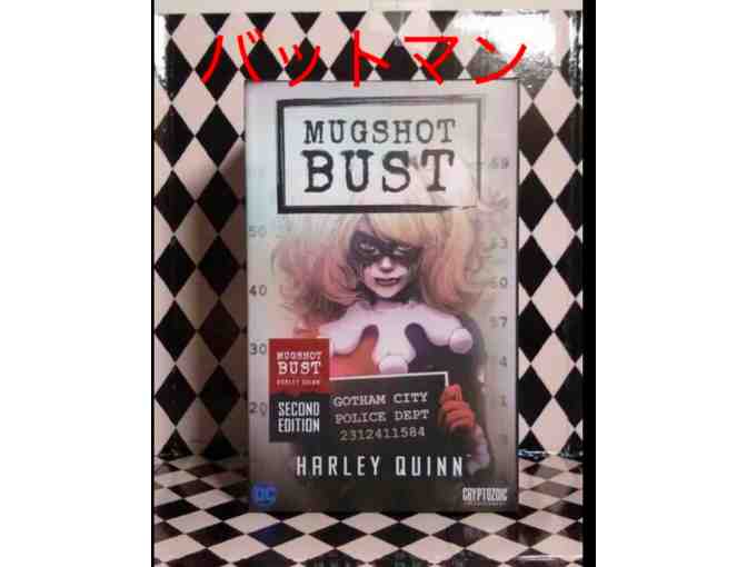 Cryptozoic DC Comics Harley Quinn Mugshot Bust