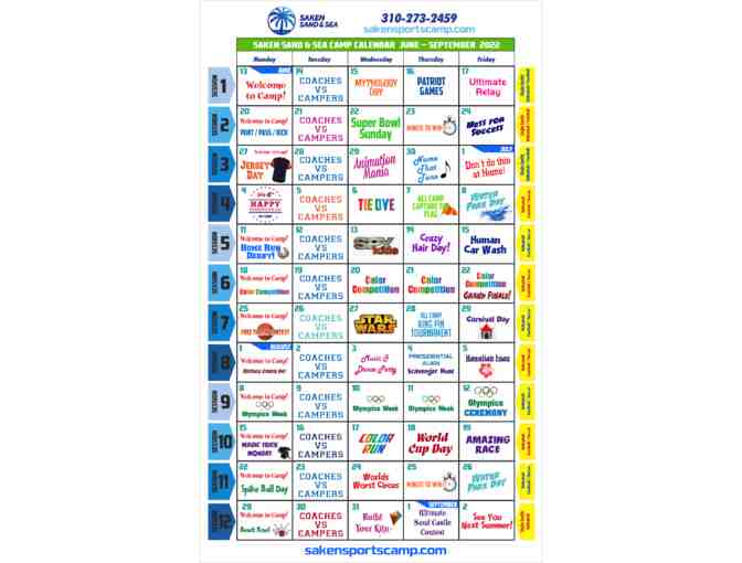 Saken Sports Camp-One Week Saken Sports Camp / Saken Sand&Sea