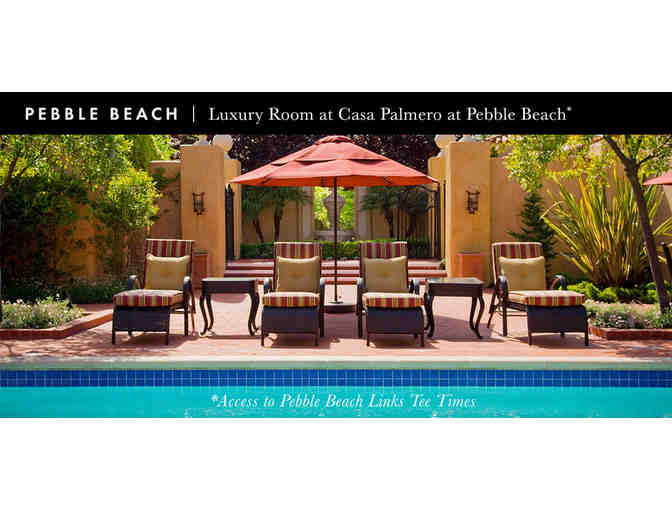 Pebble Beach 3 night stay at Casa Palmero resort