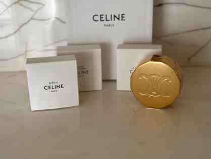 Celine Perfumed Soap Trio and Case