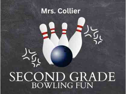 Second Grade Bowling with Mrs. Collier!