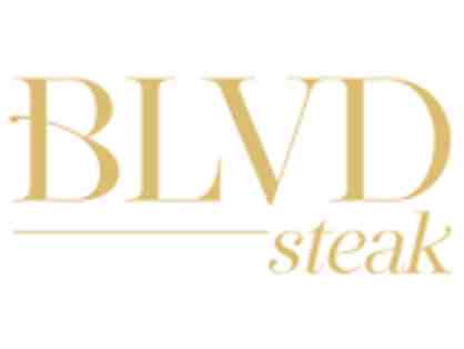 Blvd Steak Gift Certificate ($250) and Swag Basket