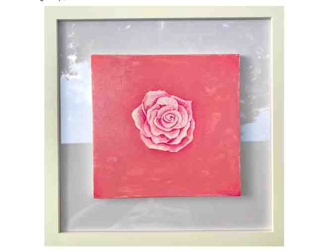 Natures' Squares Art, Listing 31 of 32- Rose