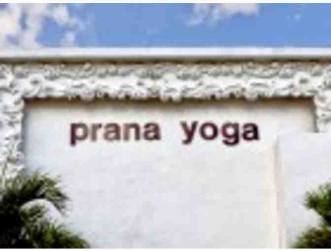 One Month Unlimited Yoga at Prana Yoga