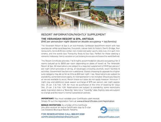 Elite Island Resorts / The Verandah Resort and Spa, Antigua - All-Inclusive - Photo 2