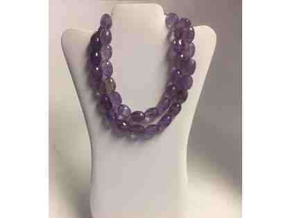 Two-Strand Amethyst Necklace