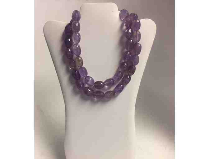 Two-Strand Amethyst Necklace - Photo 1